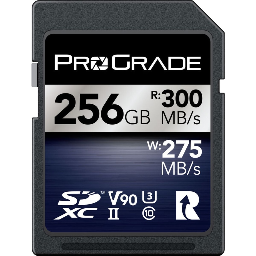 ProGrade 256GB SDXC UHS-II V90 Iridium Memory Card