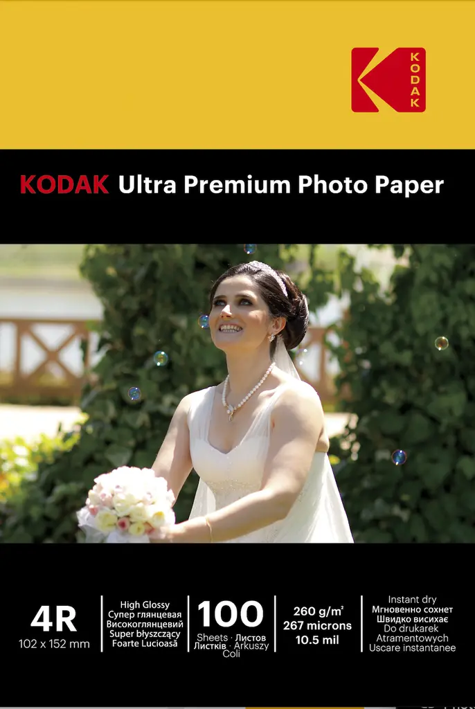 KODAK Ultra Premium Satin 10X15 260g 100 sheets