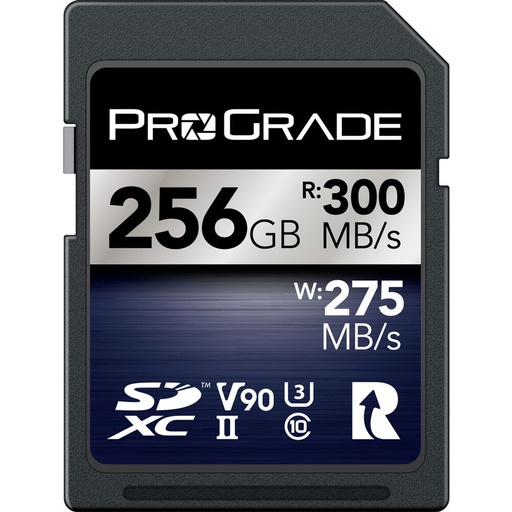 ProGrade Digital 256GB SDXC UHS-II V90 Iridium Memory Card