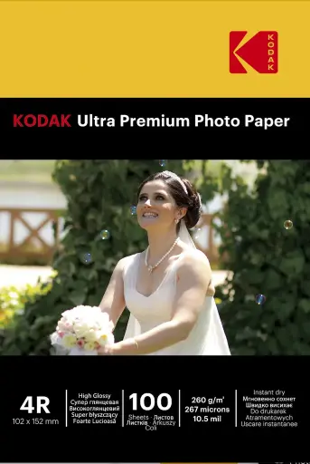 KODAK Ultra Premium Satin 10X15 260g 100 sheets 4R