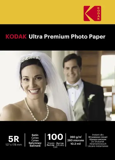 KODAK Ultra Premium Satin 13X18 260g 100 sheets 5R